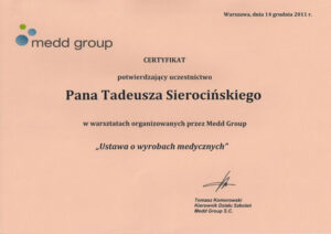 Certyfikaty i kompetencje w dziedzinie protetyki | WZSO image 5