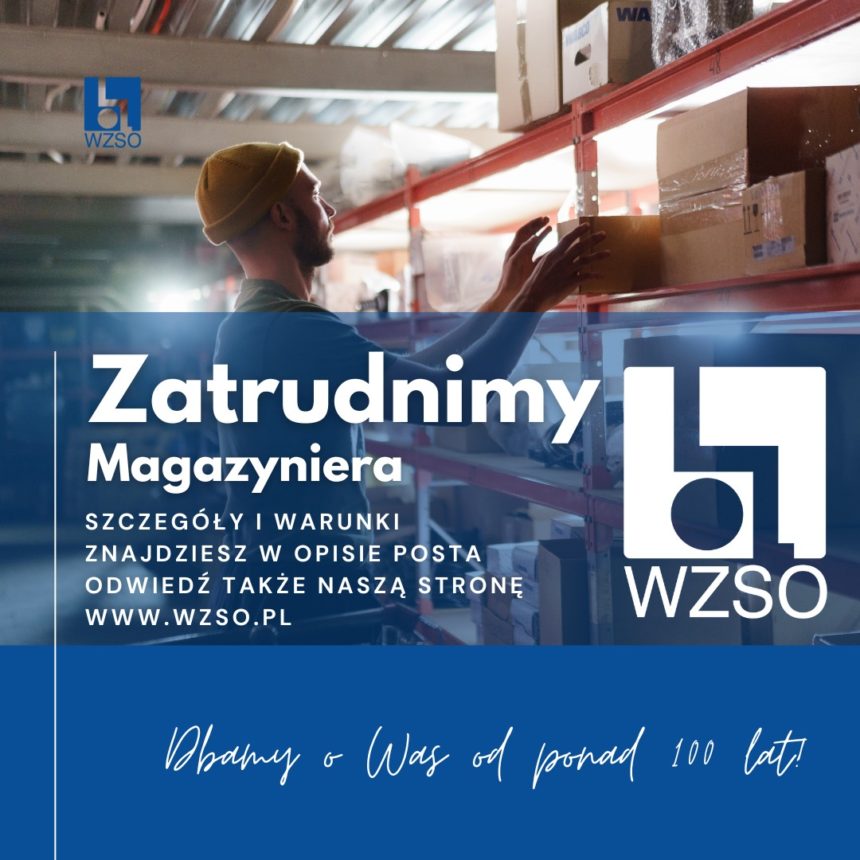 Turkusowy i Biały Nowoczesny Fizjoterapeuta Oferta Pracy Wpis na Instagram-2 Pracownik magazynu – Magazynier poszukiwany !