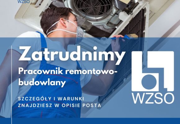 Pracownik remontowo-budowlany poszukiwany