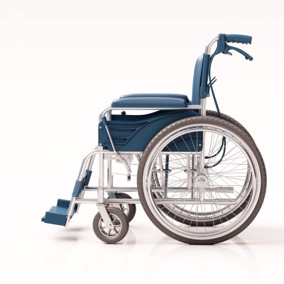 side-wheelchair-background
